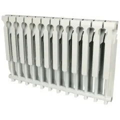 Радиатор алюминиевый ROMMER Plus 500/96 12 секций