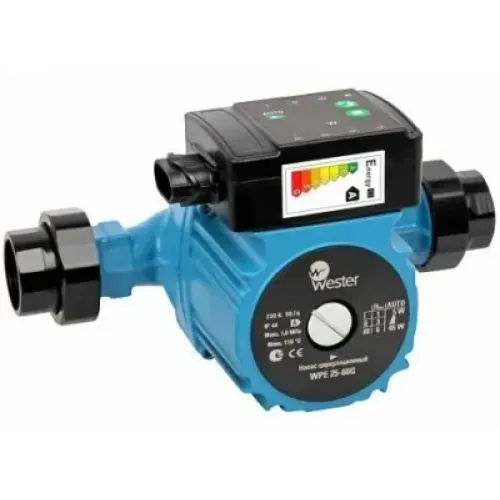 Насос циркуляционный Wester WPE 25-60 (с гайками) (аналог GRUNDFOS ALPHA 2) (1/8)