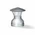 Оголовок с искрогасителем Ф130х200 (430/0,5х0,5)