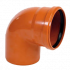 Отвод канализационный D 160 (87 град.) (наружная)