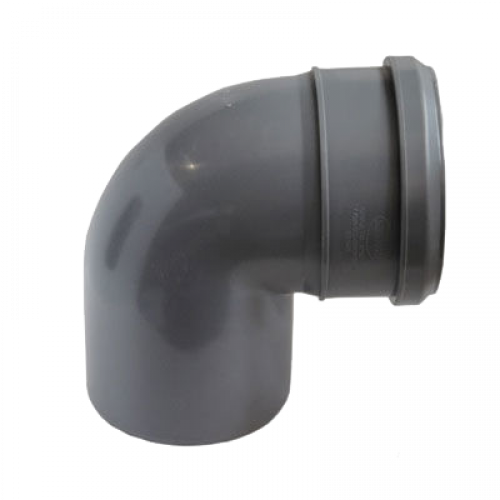Отвод ПП канализационный D 110 (90 град.) (35)