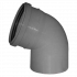 Отвод ПП канализационный D 32 (45 град.) (20/300)
