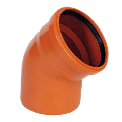 Отвод канализационный D 160 (30 град.) (наружная)
