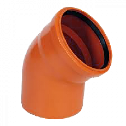 Отвод канализационный D 160 (30 град.) (наружная)