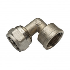 Уголок обжимной для м/п труб AQUAPEX 32×3/4