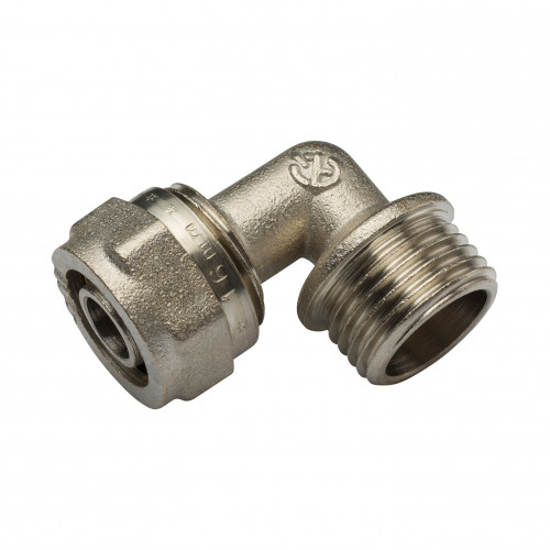 Уголок обжимной для м/п труб AQUAPEX 32×3/4