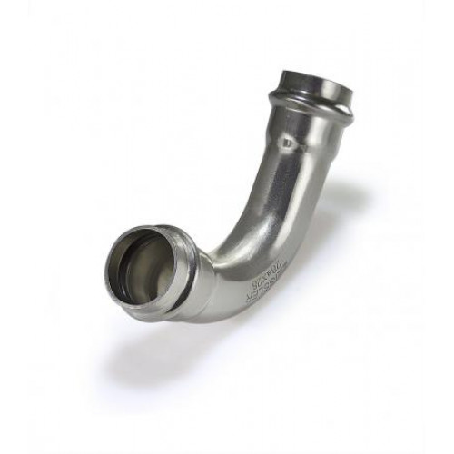 Двухраструбный пресс-угольник из нержавеющей стали 90° 35*35mm TIM (20/5)