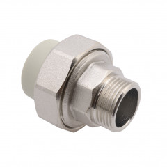 Муфта разъемная с резьбой наружной PP - d 25 GZ 3/4