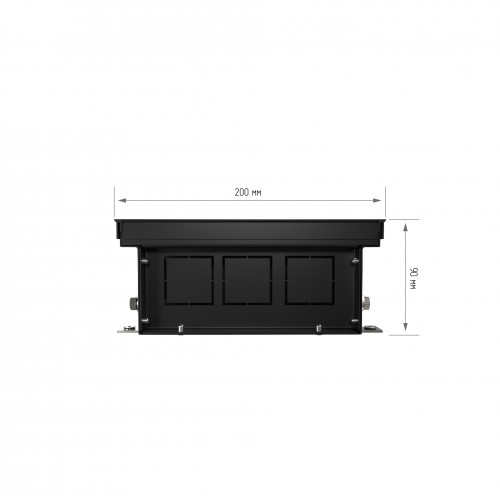 Конвектор внутрипольный Royal Thermo ATRIUM-90/200/1000-DG-U-AU