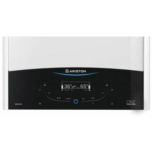 Котел газовый настенный Ariston GENUS ONE SYSTEM 35 (1К, конденсац., закр. к.з.)