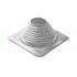 Манжета кровельная прямая №6 127-228 мм, EPDM, 310*310 мм (серая)