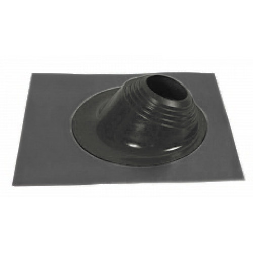 Манжета кровельная угловая окраш. лист №2 180-280 мм, EPDM, 580*680 мм (черн.)