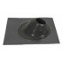 Манжета кровельная угловая окраш. лист №2 180-280 мм, EPDM, 580*680 мм (черн.)