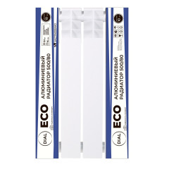 Радиатор алюминиевый DIAL ECO 500/80 / 4 СЕКЦИЙ /