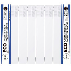 Радиатор алюминиевый DIAL ECO 500/100 / 8 СЕКЦИЙ /