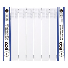 Радиатор алюминиевый DIAL ECO 500/80 / 8 СЕКЦИЙ /