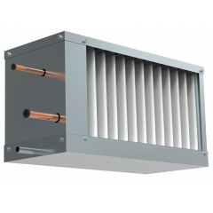 Охладитель фреоновый Shuft для прямоугольных каналов WHR-R 700*400-3