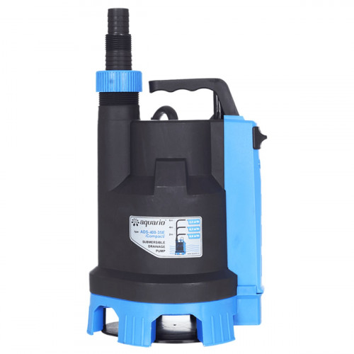 Насос дренажный для сточных вод Aquario ADS-500-35E/Compact NEW (520 Вт., 200 л/мин, напор 6 м)
