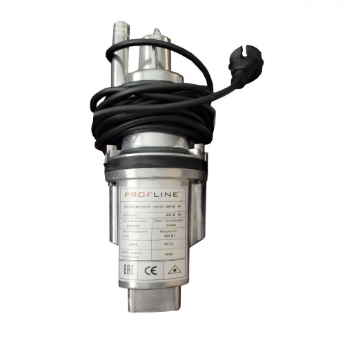 Насос вибрационный погружной PROFLINE BH-B 25M (верхний забор, кабель 25 м, 280 Вт., 18 л/мин) (6)