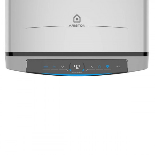 Водонагреватель электрический Ariston ABSE VLS DRY WIFI 80 (1,5+1 кВт, 2 ТЭНа, плоский, Ag+)