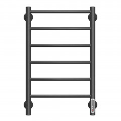 Полотенцесушитель Royal Thermo Classic black П6 450х650 электро (new встроен. диммер)