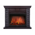 Портал Firelight Porto 25 камень черный, шпон венге