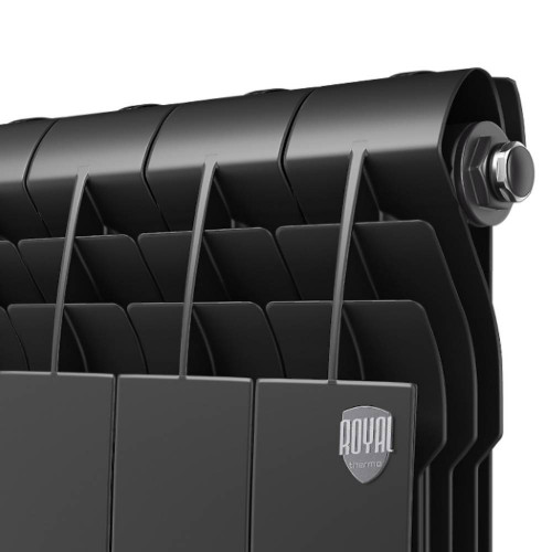 Радиатор алюминиевый Royal Thermo Biliner Alum 500 Noir Sable - 8 секц.