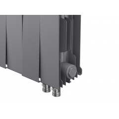 Радиатор Royal Thermo PianoForte 200 /Silver Satin - 18 секц. VDR