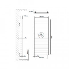 Радиатор Royal Thermo PianoForte Tower Bianco Traffico - 18 секц.
