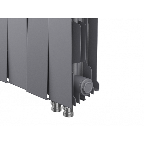 Радиатор Royal Thermo PianoForte 200 /Silver Satin - 12 секц. VDR