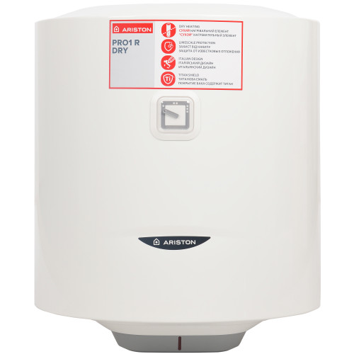 Водонагреватель электрический Ariston PRO1 R DRY 100 V 1,5K PL (1,5 кВт, кругл, СУХОЙ ТЭН)